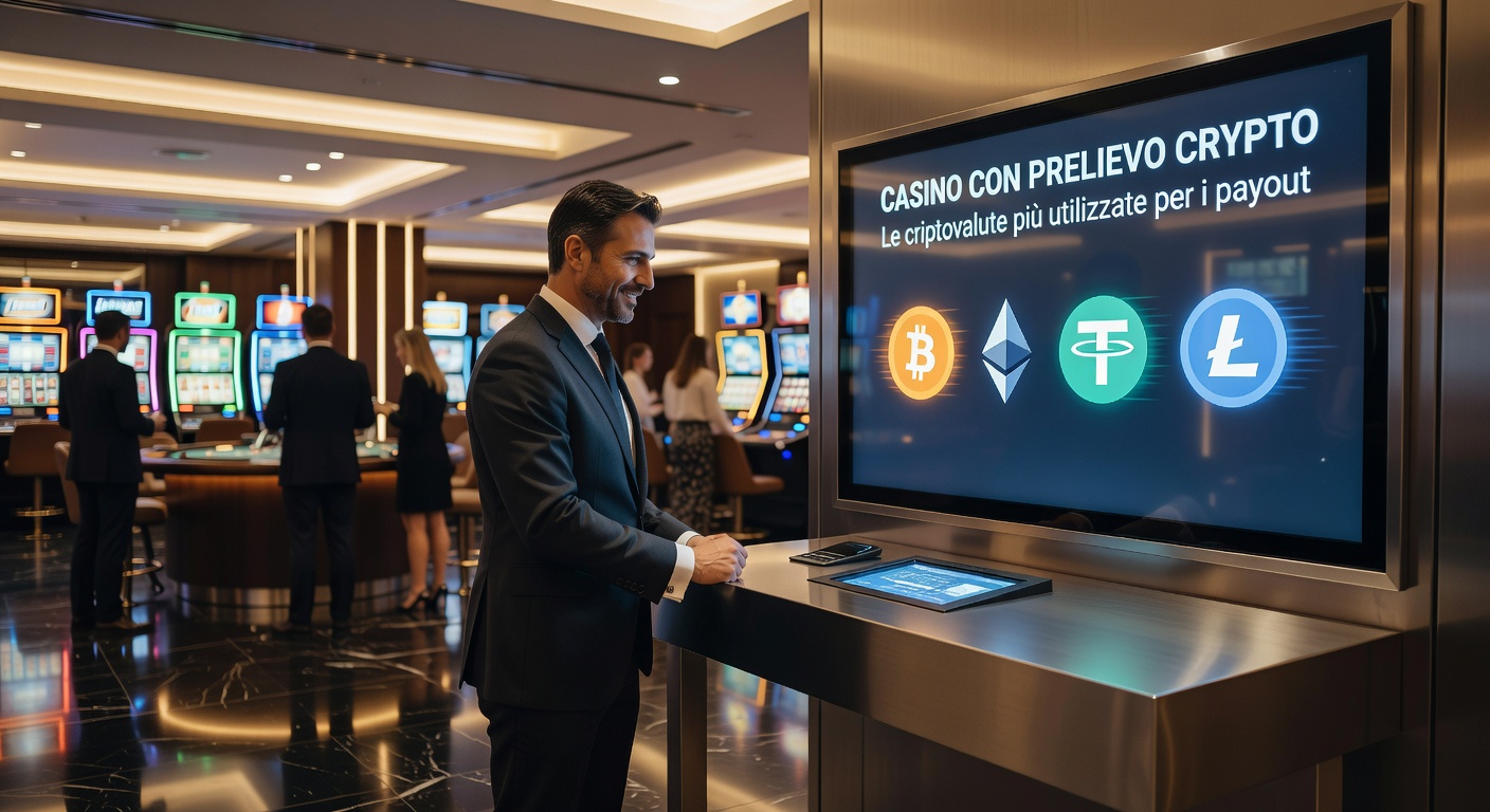 Le criptovalute più utilizzate per i payout - casino con prelievo crypto casino